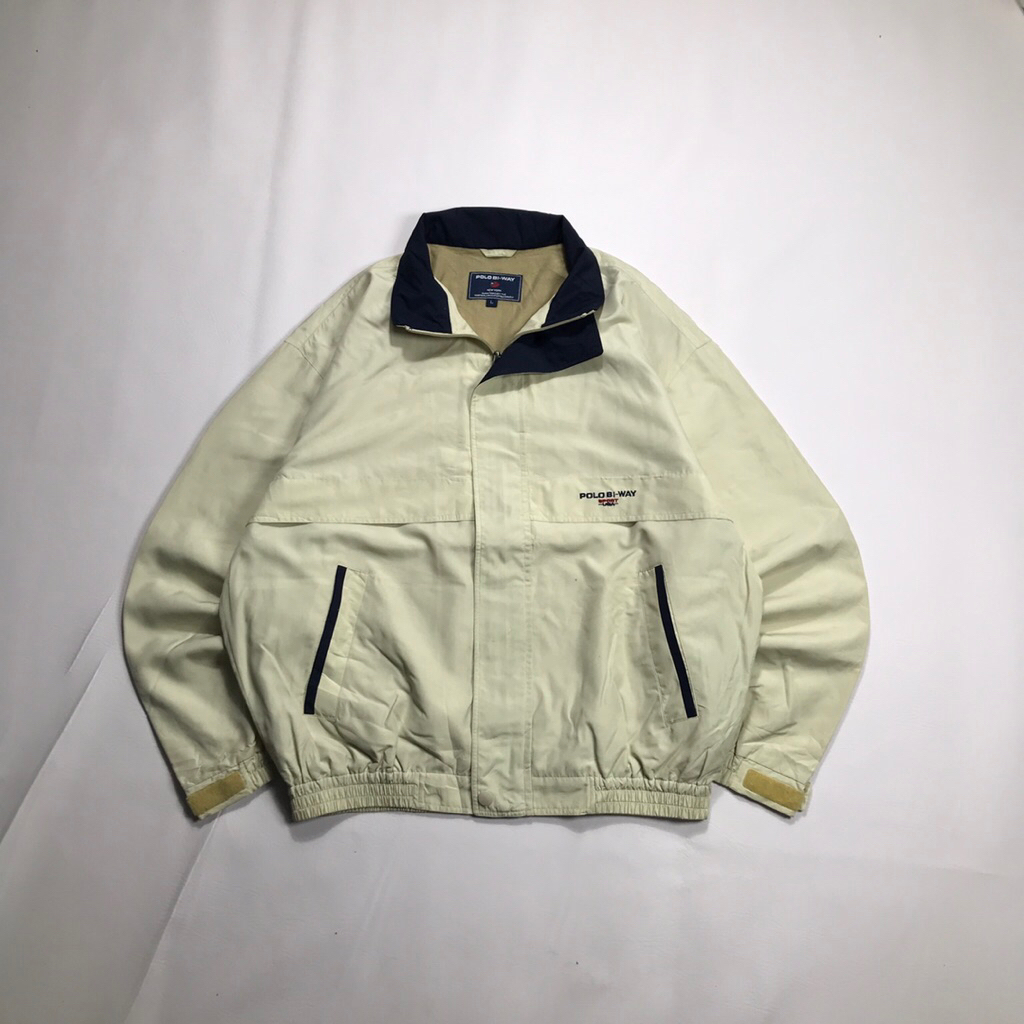 jacket harrington polo bi-way , jacket casual polo bi-way