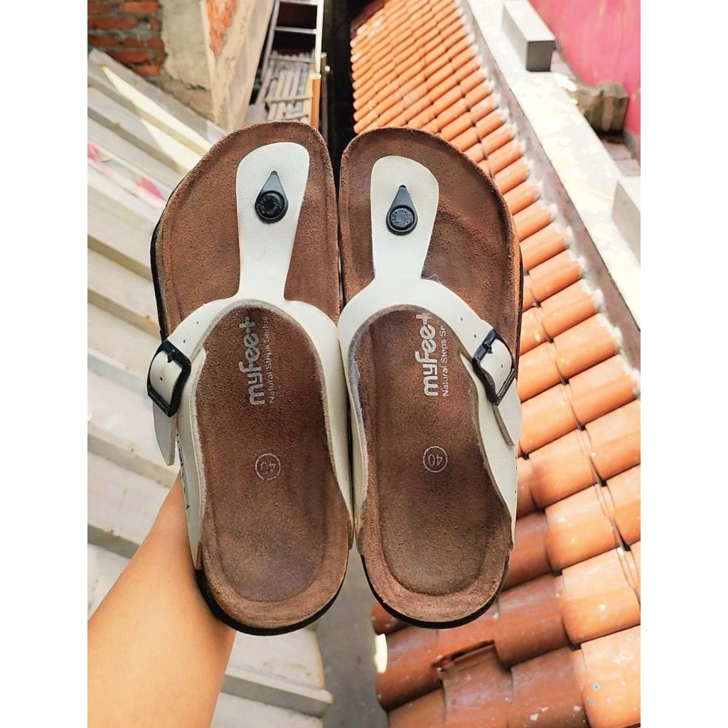 MyFeet F1 Fm/Size 40/Ori 100%/Sandal Preloved/Second