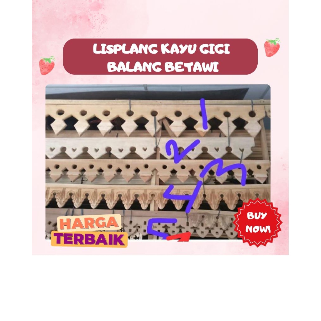 Harga lisplang betawi GRC