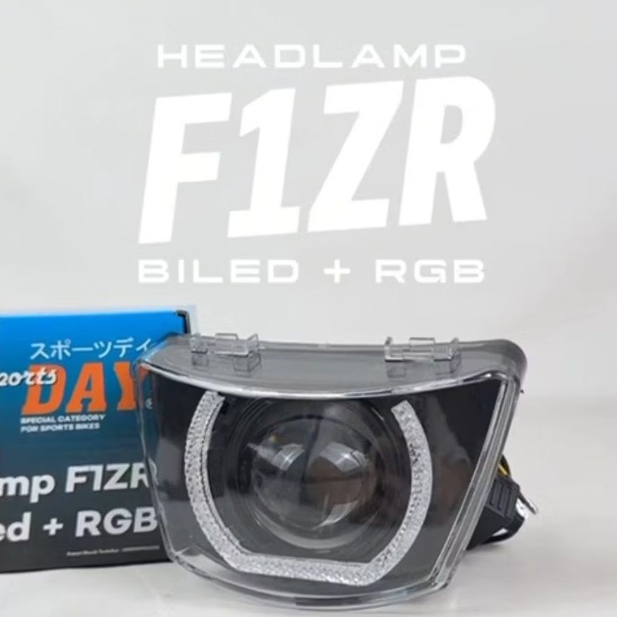 Reflektor Lampu Depan LED Headlamp Daymaker Biled RGB FIZR FIZ R FORCE ONE FORCE 1 Sports Day NAS