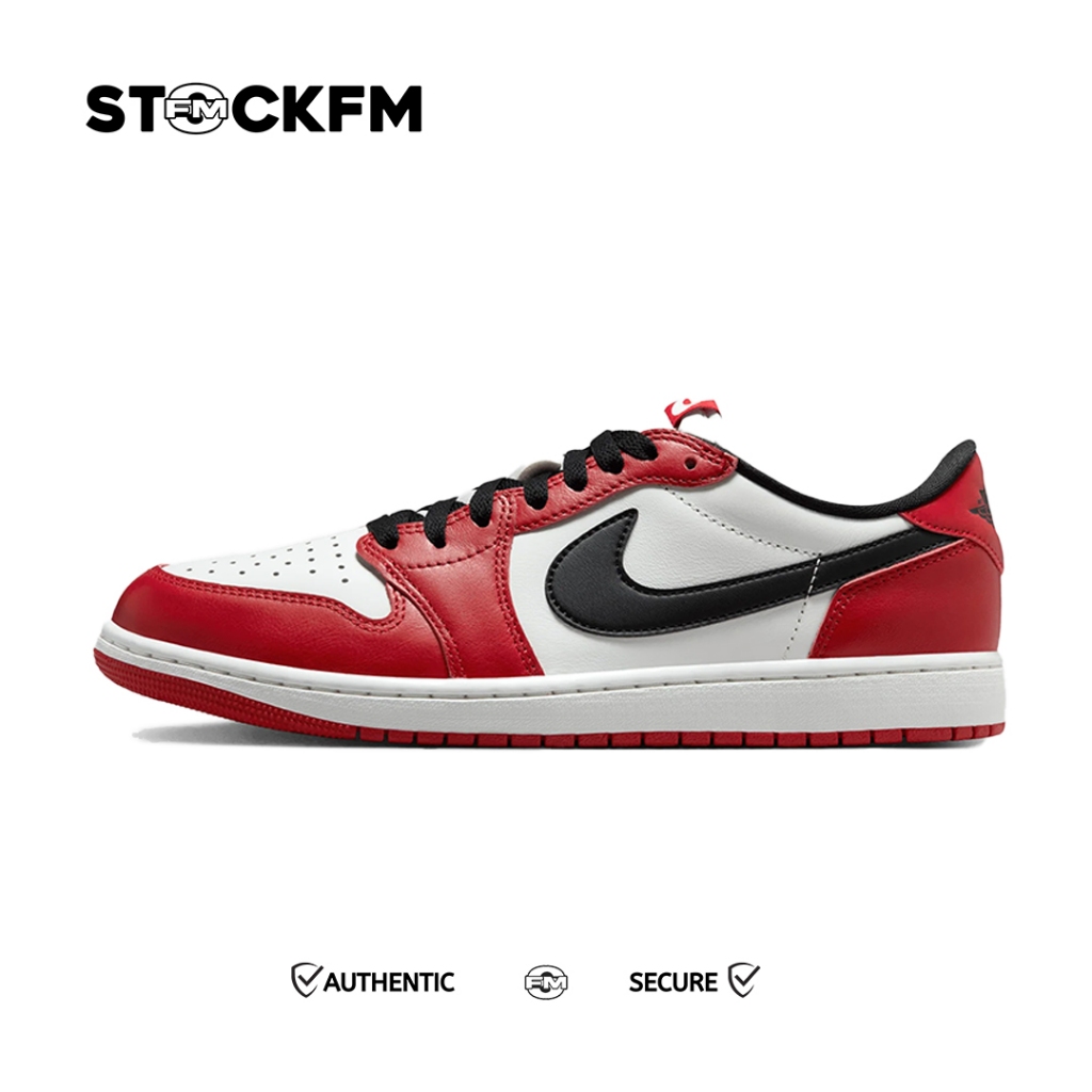 Nike Air Jordan 1 Low Chicago Varsity Red Black Summit White Original