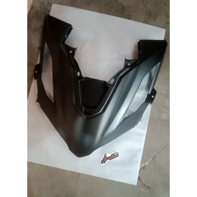 COVER FRONT PANEL DEPAN  TAMENG BODY DEPAN VARIO 160 HITAM DOFF ORIGINAL