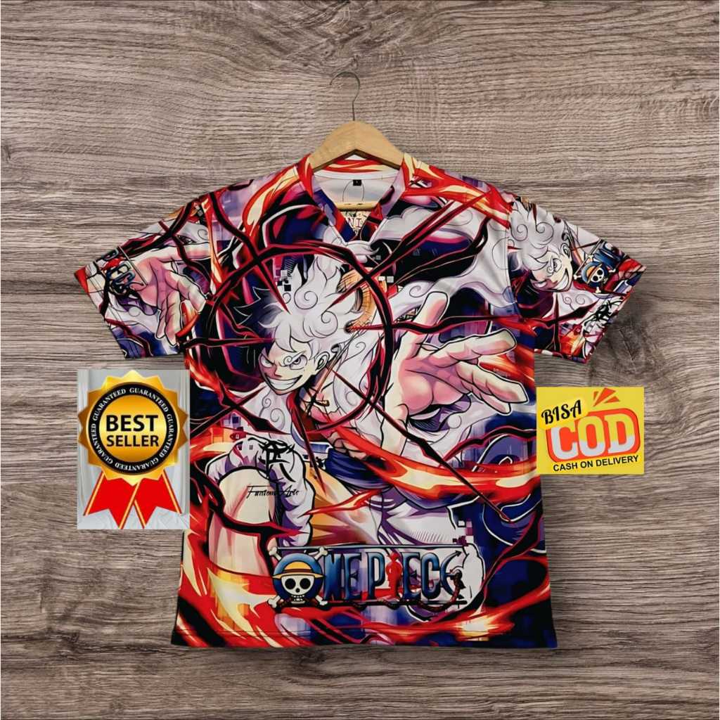 KAOS JERSEY ONEPICCE BAHAN DRYFIT