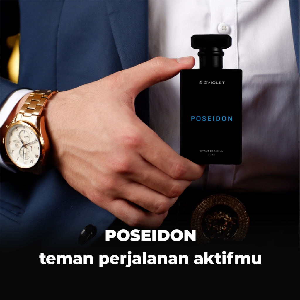 PARFUM POSEIDON PREMIUM | Racikan Eksklusif | EXTRAIT DE PARFUM