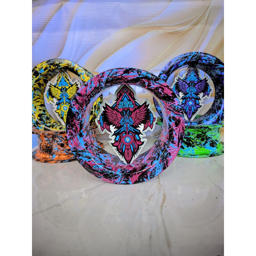 Gulungan Kenur layangan keren Limited Edision 4 inch Tebal 4,3 mm /Model shukoi/Murah Kuat Awet/Moti