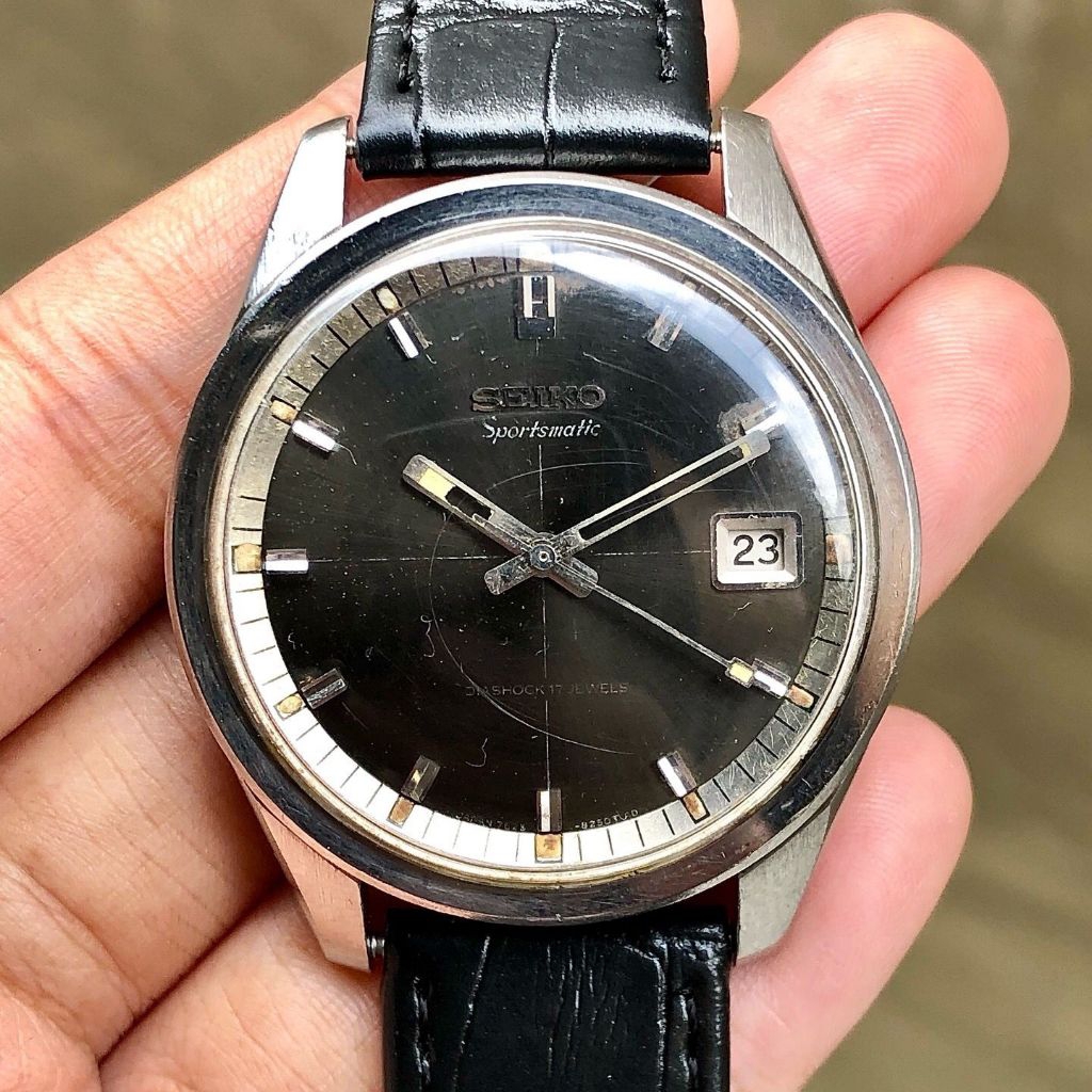 Seiko Sportsmatic Date Diashock 7625-8230