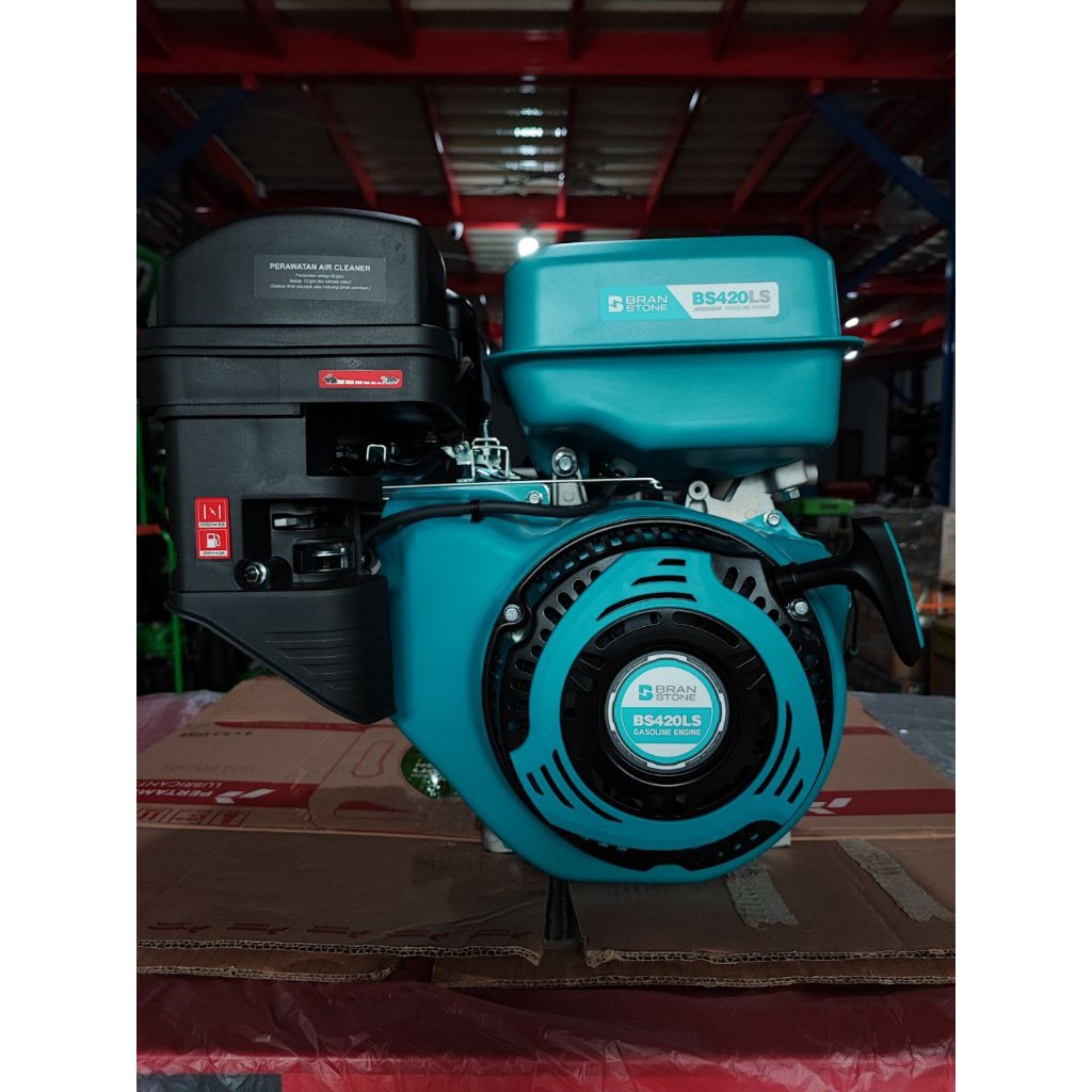 BRANSTONE Mesin Penggerak 14 HP - Mesin GX420 - Branstone BS420LS 1.800 RPM Putaran Lambat
