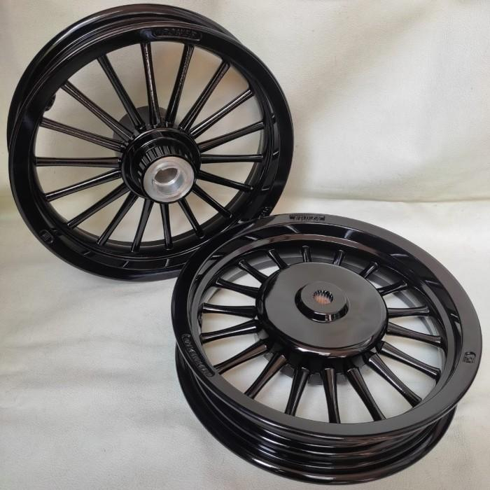 Velg POWER Model CLASSIC Ring14 215/250x14 FAZZIO SCOOPY New VARIO 110 BEAT SCOOPY GENIO SPACY Ring 
