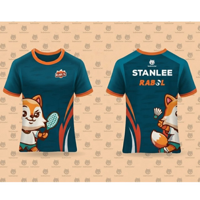 custom jersey kaos badminton free design