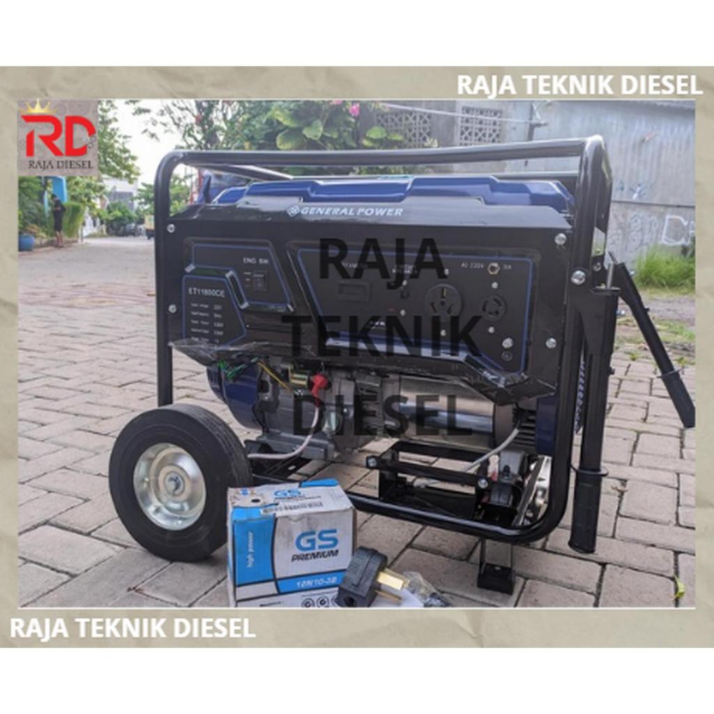 Generator Genset 9000 8500 W ET 11800 CE Watt Electric Start ET11800CE