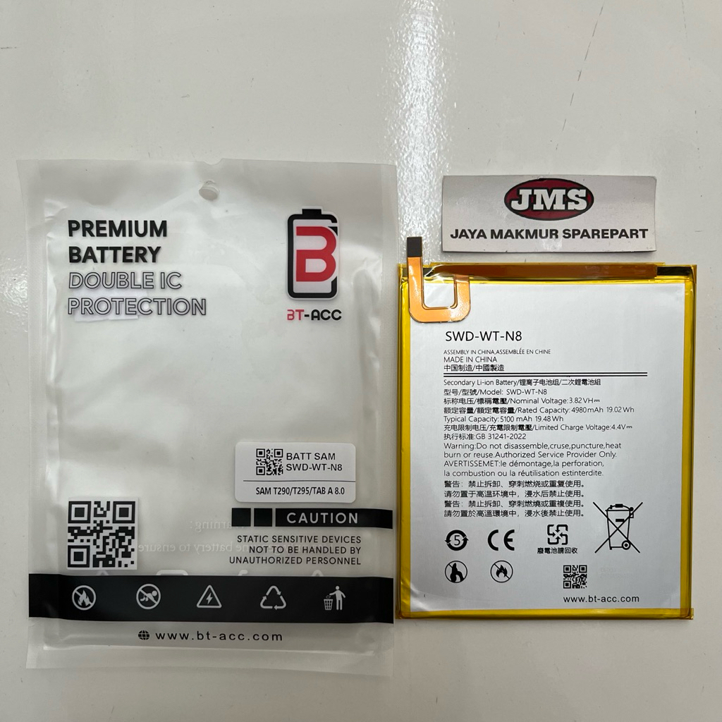 Baterai samsung T290 / t295 / tab a 8.0 2019 ORIGINAL