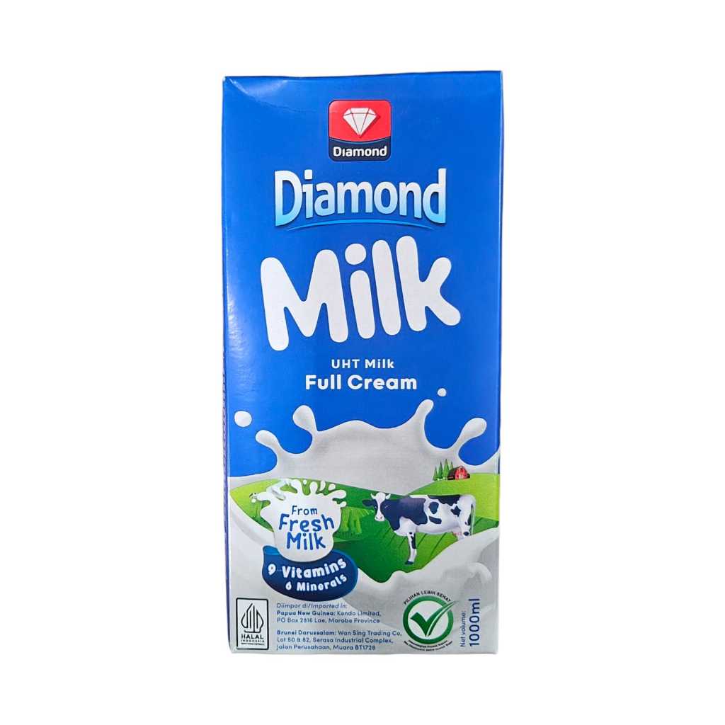 Susu Diamond Full Cream 1 Liter