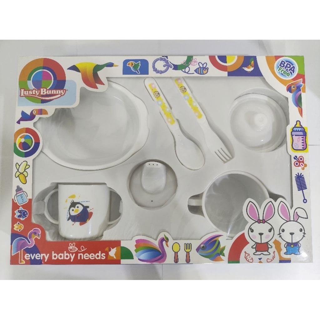 LustyBunny feeding set  7 in 1 (LB-1837)