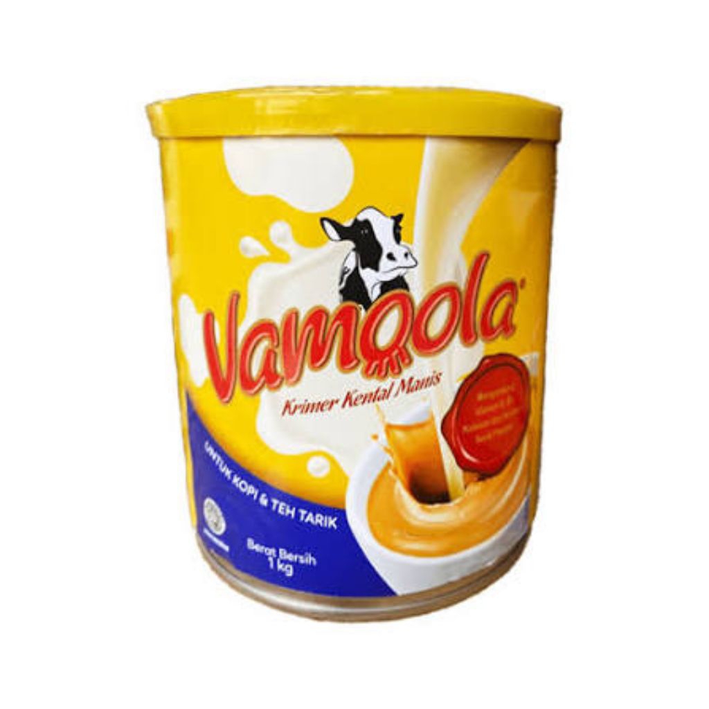Susu Kental Manis Vamoola Kaleng 1kgx24pcs / DUS