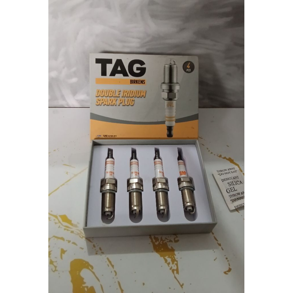 Busi Double Iridium TB-SPDI-002-K4 Aerio Baleno Next G Swift SX4 Grand Vitara Escudo XL7 - Tag Birke