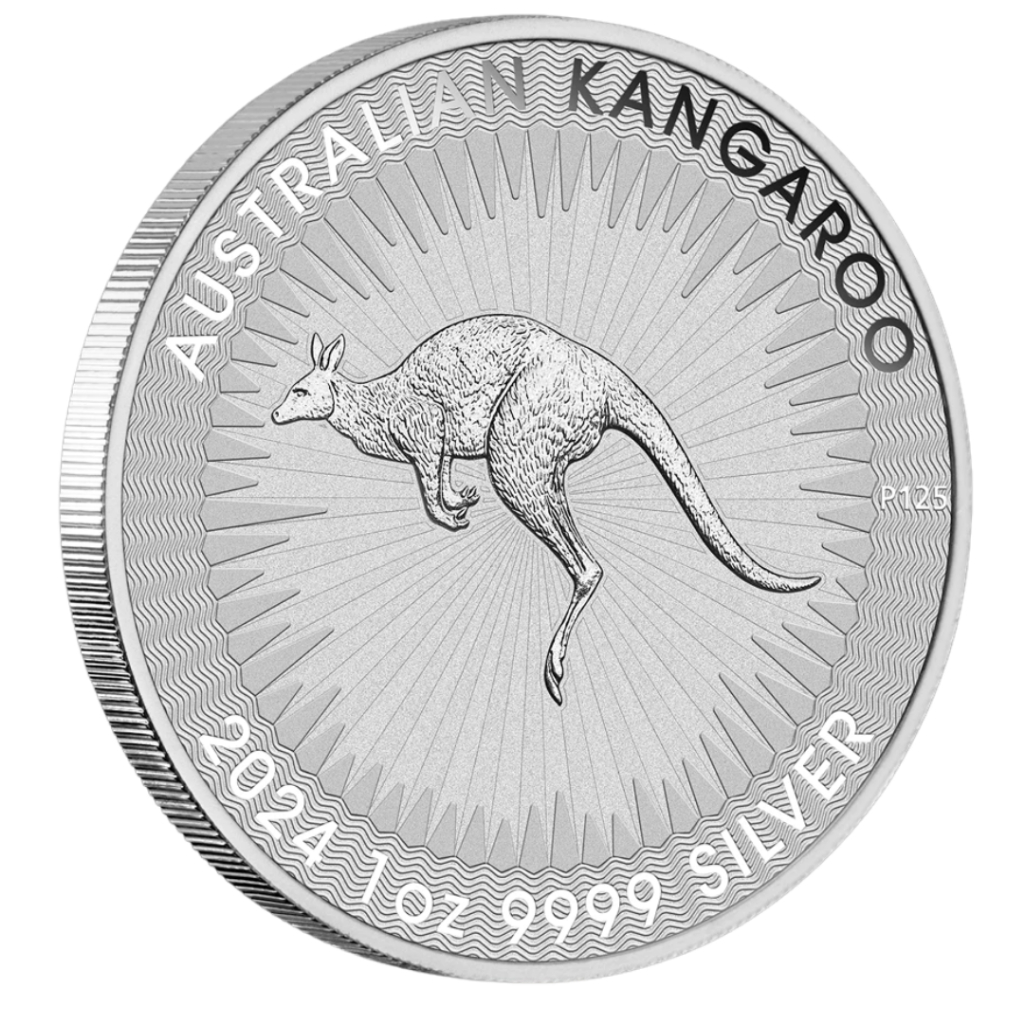 Silver Koin Australian Kangoroo 1 oz (31,1 gram) Pure Silver Coin