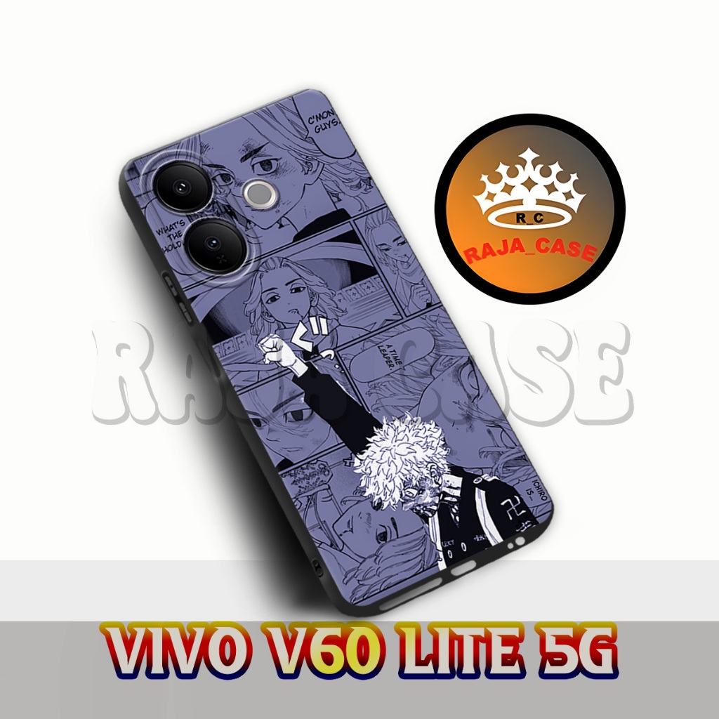 Rc43/Softase karet VIVO V60 LITE 5G - Motif Anime  - Case Hp VIVO V60 LITE 5G - Casing VIVO V60 LITE