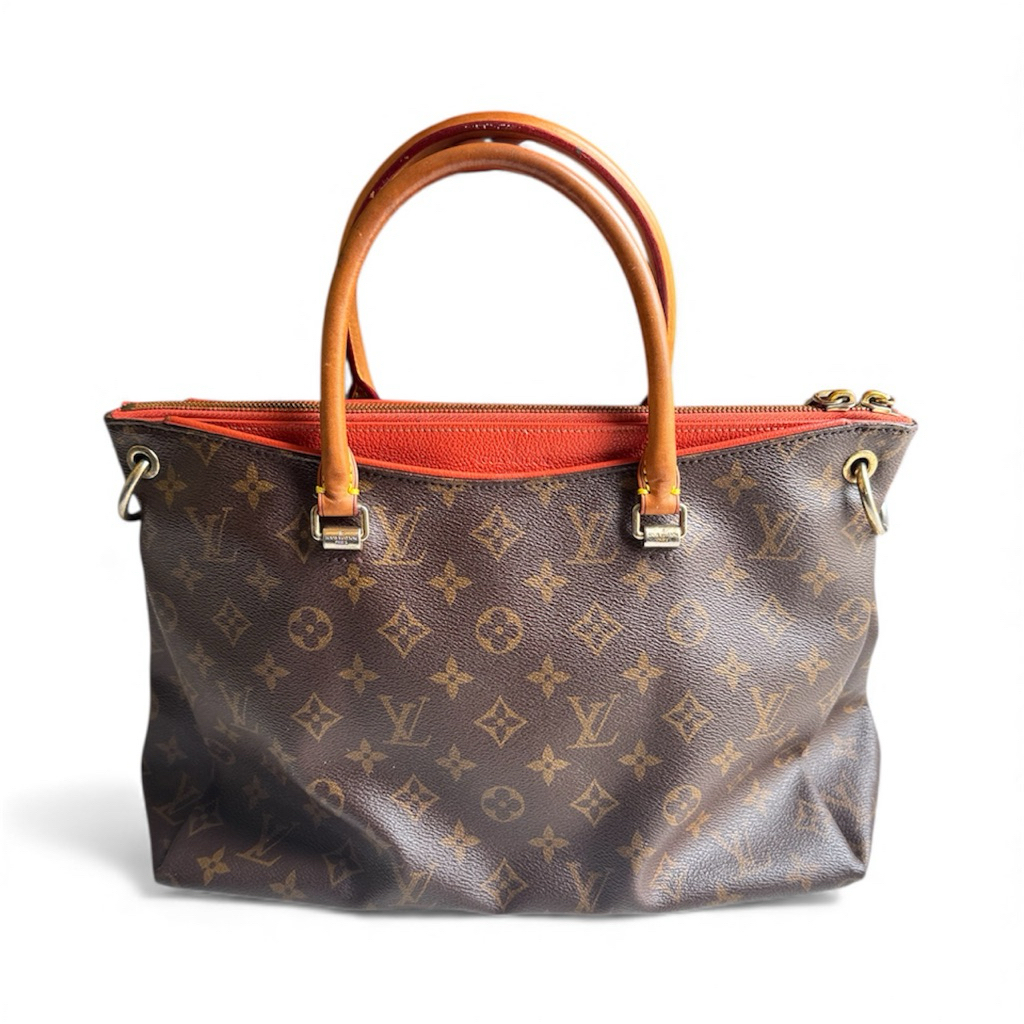 LV ELPONG VALAS PALLAS Kulit Lemas dalam suede