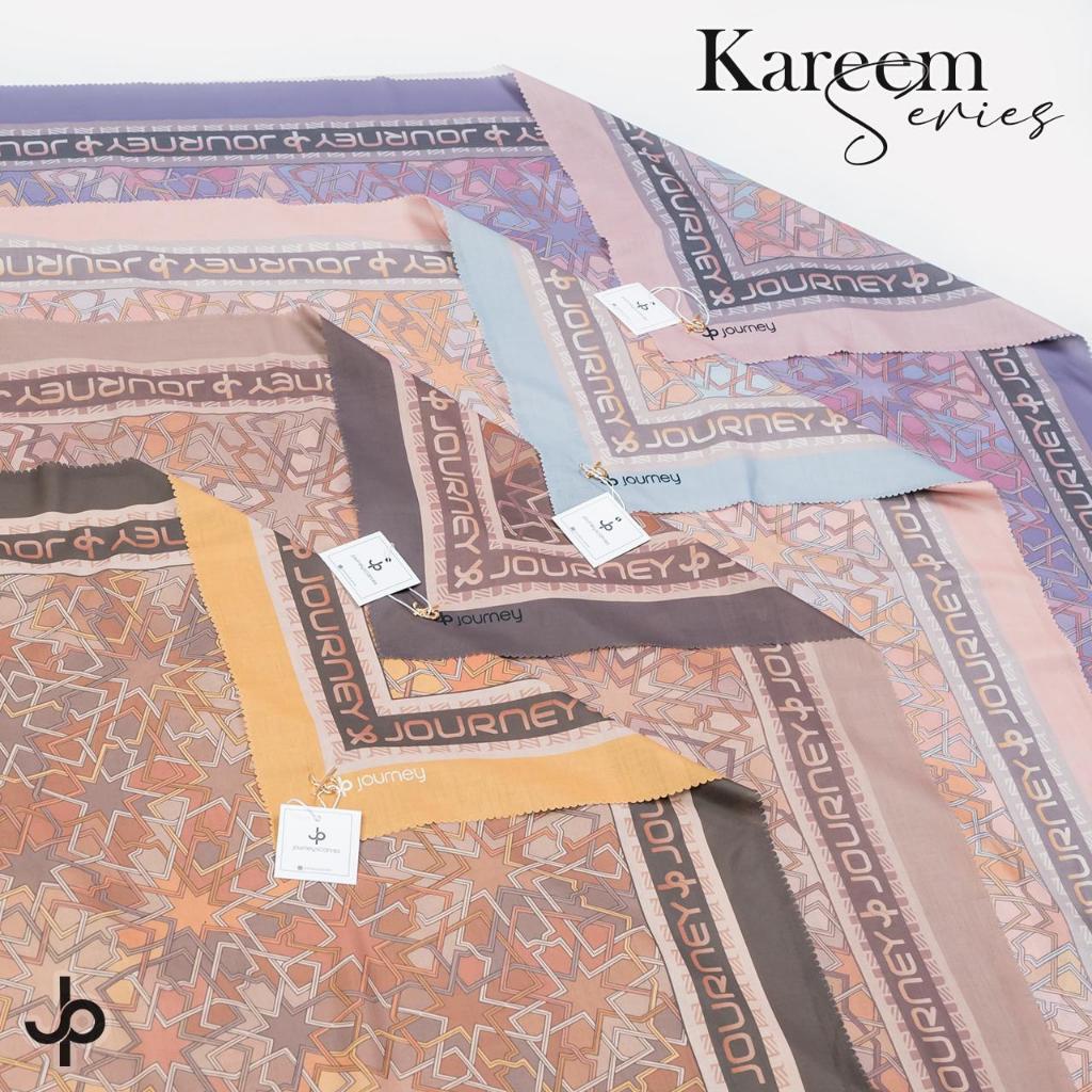 JOURNEY SCARVES - Hijab Motif Terbaru Bahan Ultrafine Voal Shiny