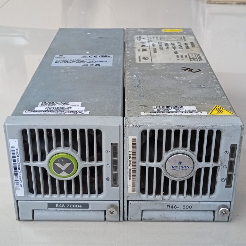 POWER SUPPLY SWITCHING EMERSON R48-18000 DAN VERTIV R48-2000e