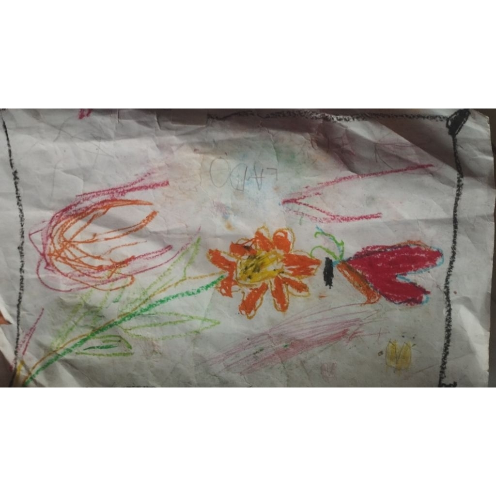 Gambar Lukisan hasil karya anak saya