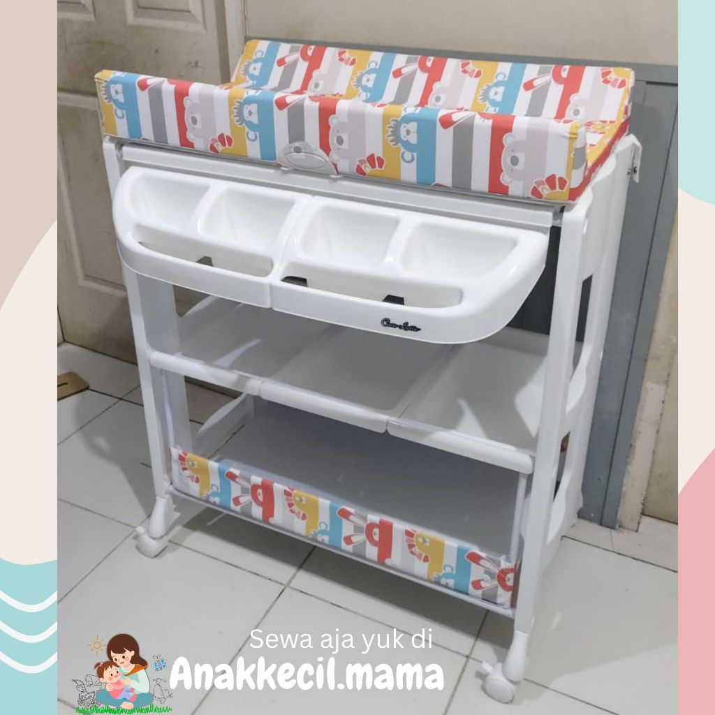 (SEWA) Cocolatte Changing Table / Baby Tafel Bath  / Bak Mandi