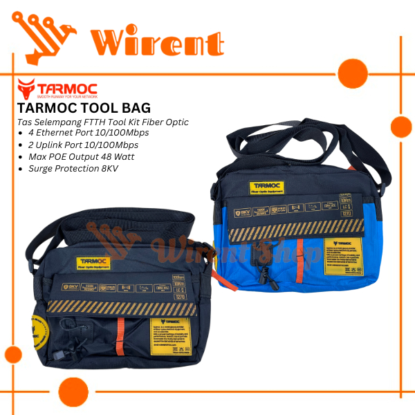 Tarmoc Tool Bag | Tas Selempang FTTH Tool Kit Fiber Optic