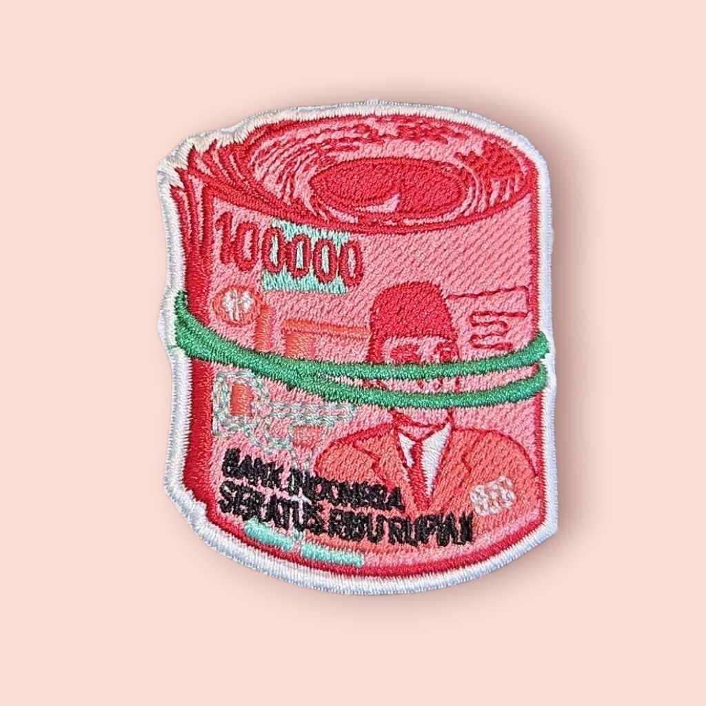 Iron Patch 1 Gulung Rp.100.000 Rupiah