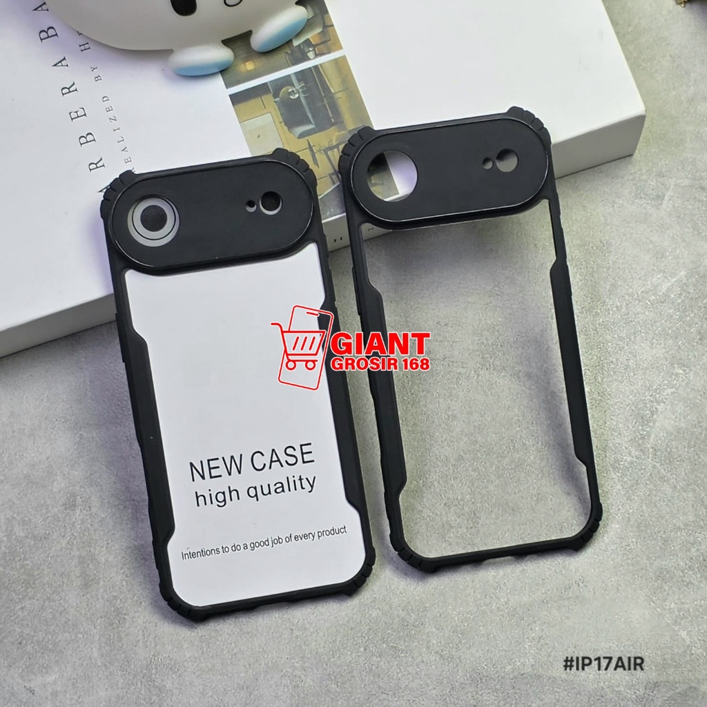 IPHONE 17 IPHONE 17 AIR IPHONE 17 PRO IPHONE 17 PRO MAX CASE ARMOR FUSION SHOCKPROOF TRANSPARENT CAS