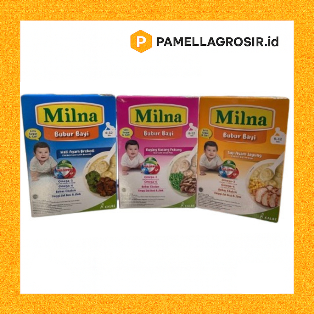 MILNA BUBUR BAYI 8-12 BULAN 120GR
