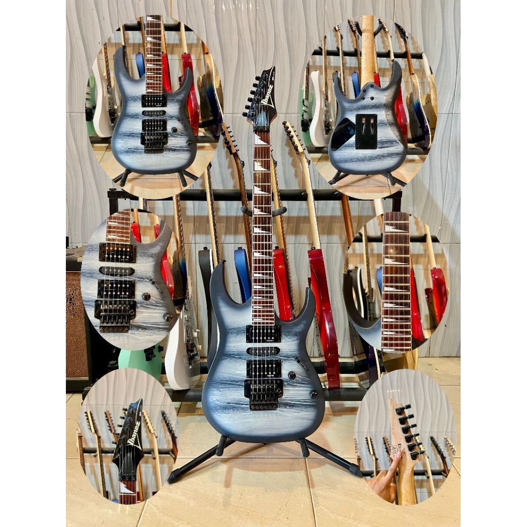 IBANEZ RG470DX Black Planet Matte