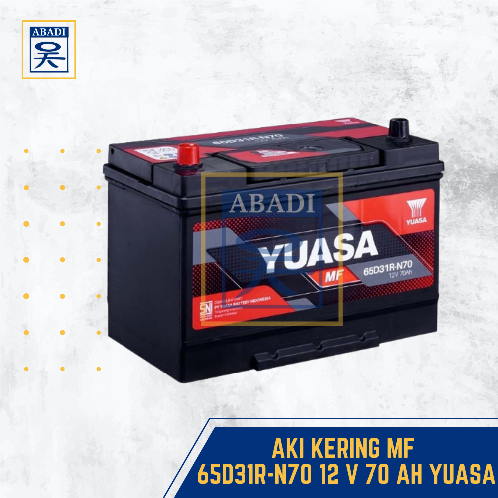 AKI KERING MF 65D31R-N70 12 V 70 AH YUASA