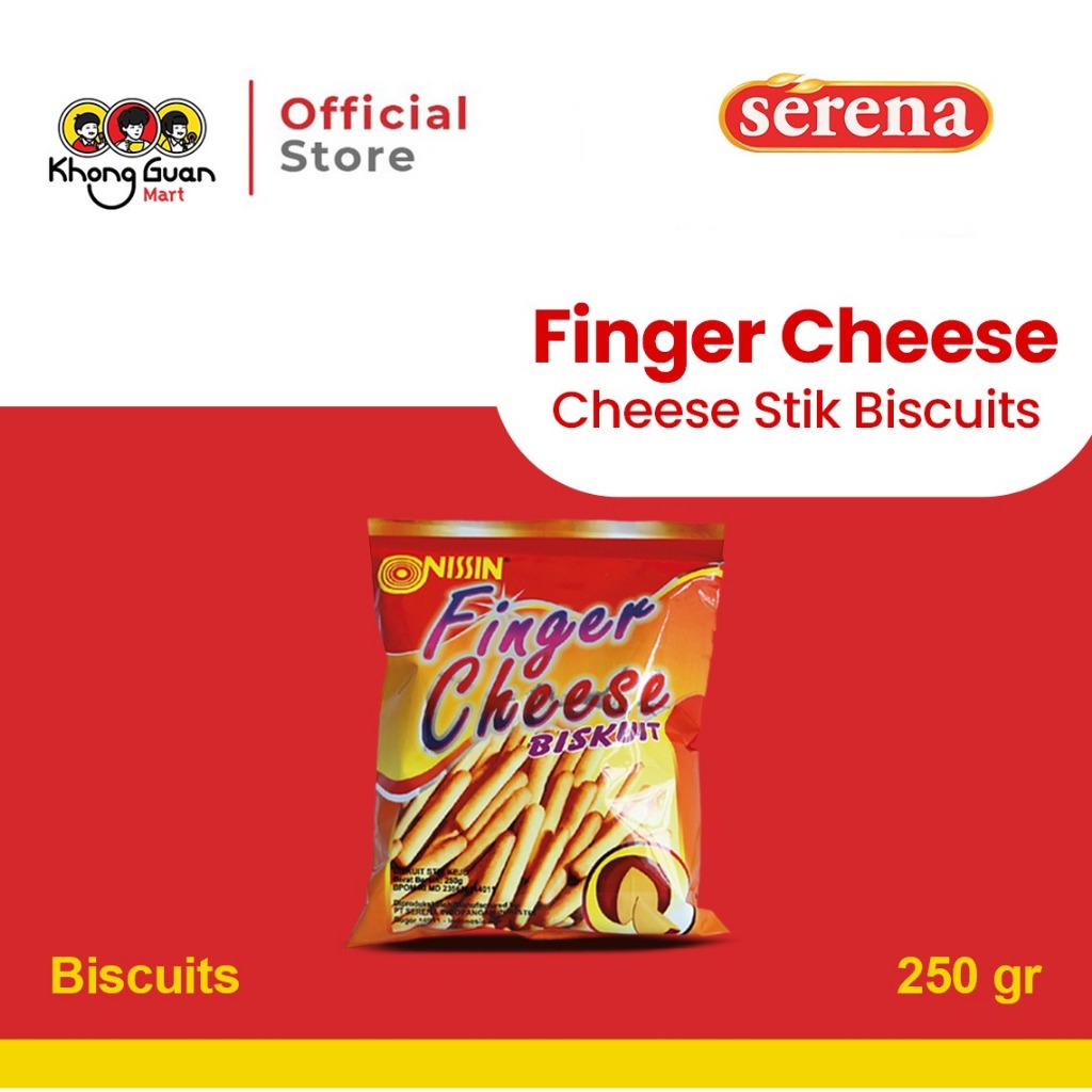 NISSIN Finger Cheese Pack 250 Gram