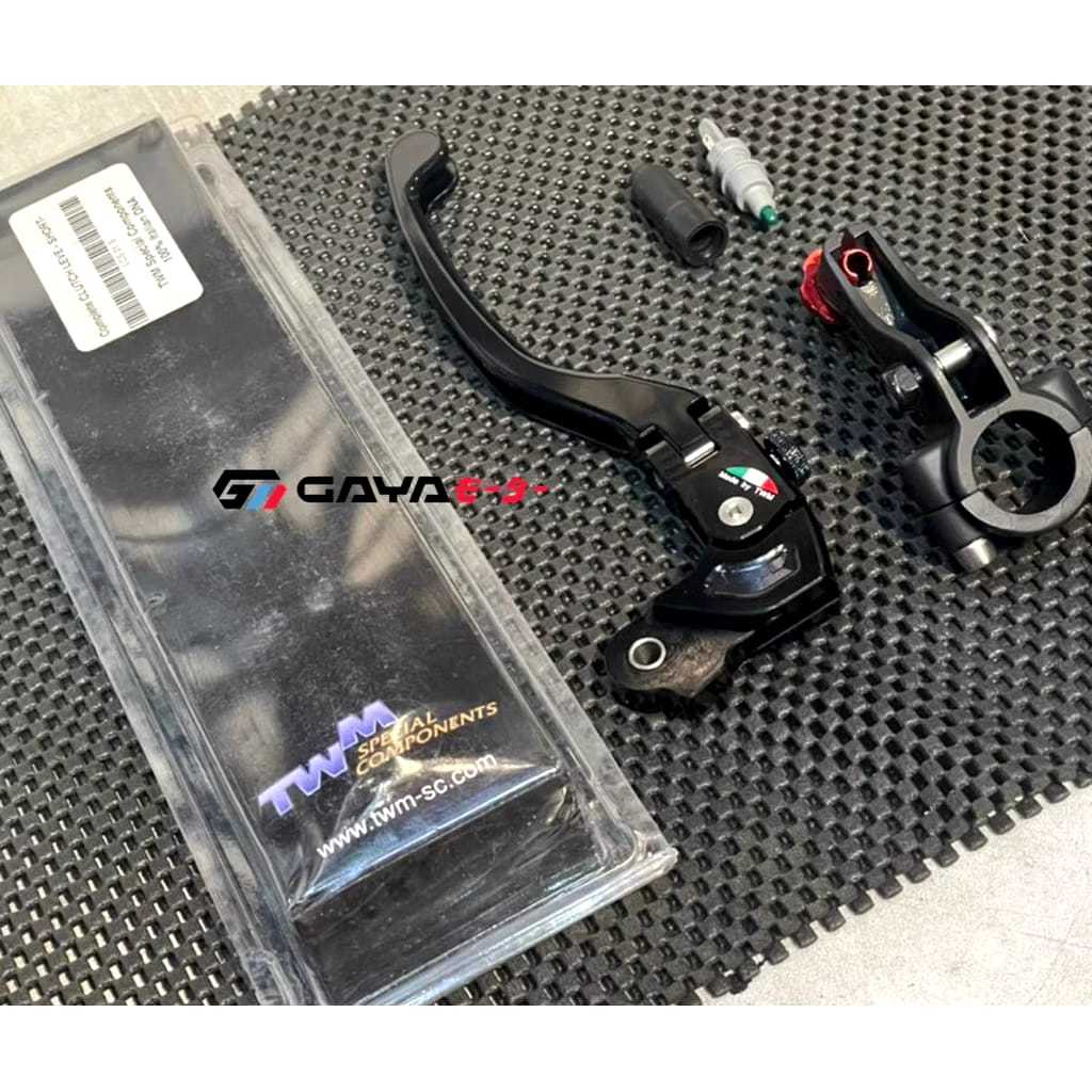 HANDLE KOPLING TWM/CLUTCH LEVER HANDLE - LONG (LCS.01) - TWM LONG FULL CNC BY DOMINO ITALY