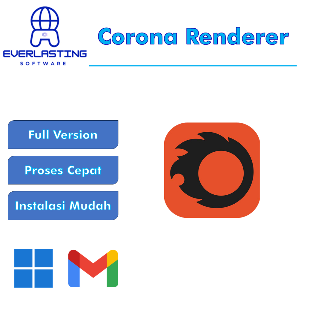Corona Renderer Full Version Software Plugin Untuk 3DS Max Dan 4D Cinema Full Lisensi Lifetime