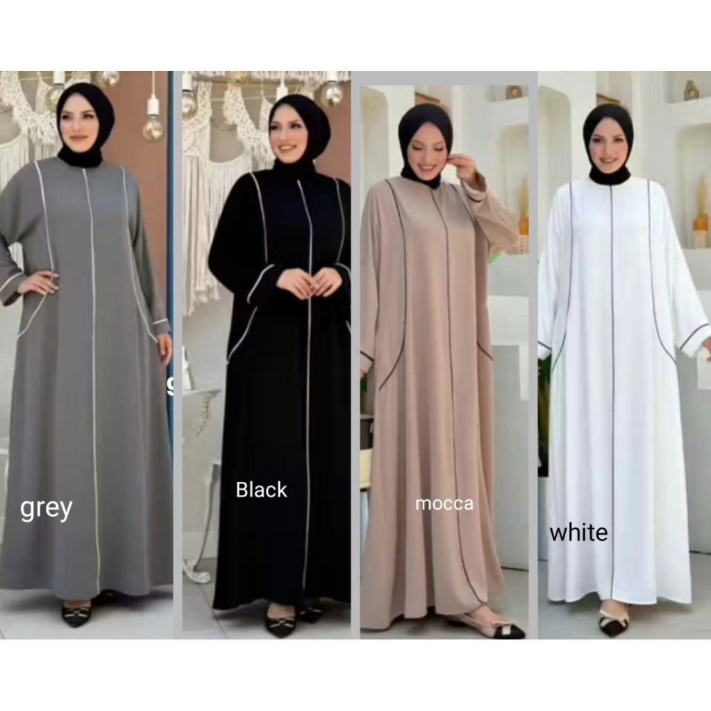 Abaya simple modern esthetic