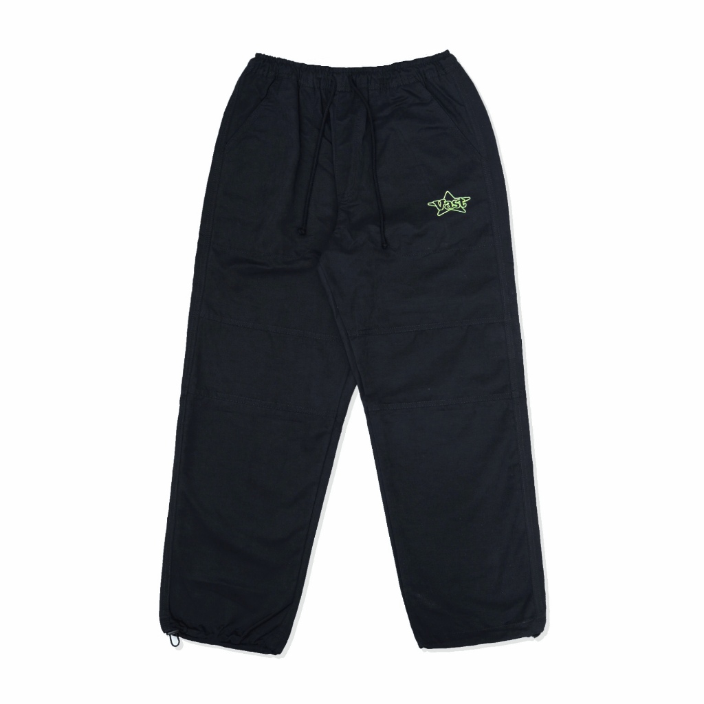 VAST TRACK PANTS - BLACK - VCRP-02