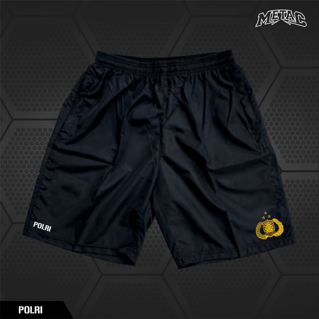 Celana Pendek Training POLRI KOPASSUS KOSTRAD TNI AD TNI AU TNI AL KOPASKA Pria Bahan Parasut Quick 