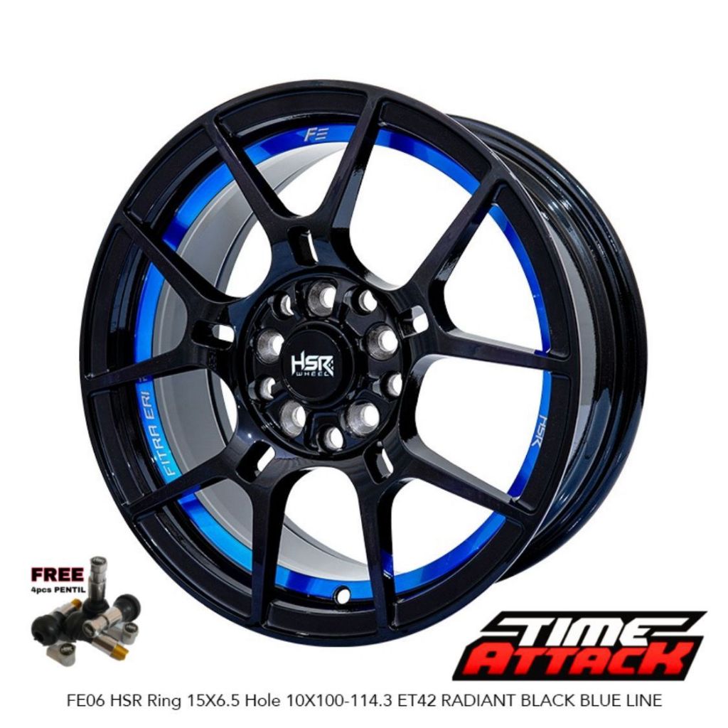 Velg Hsr Fe06 Ring 15 Velg Mobil All New Xenia Sienta Luxio Grandmax Velg Hsr R15