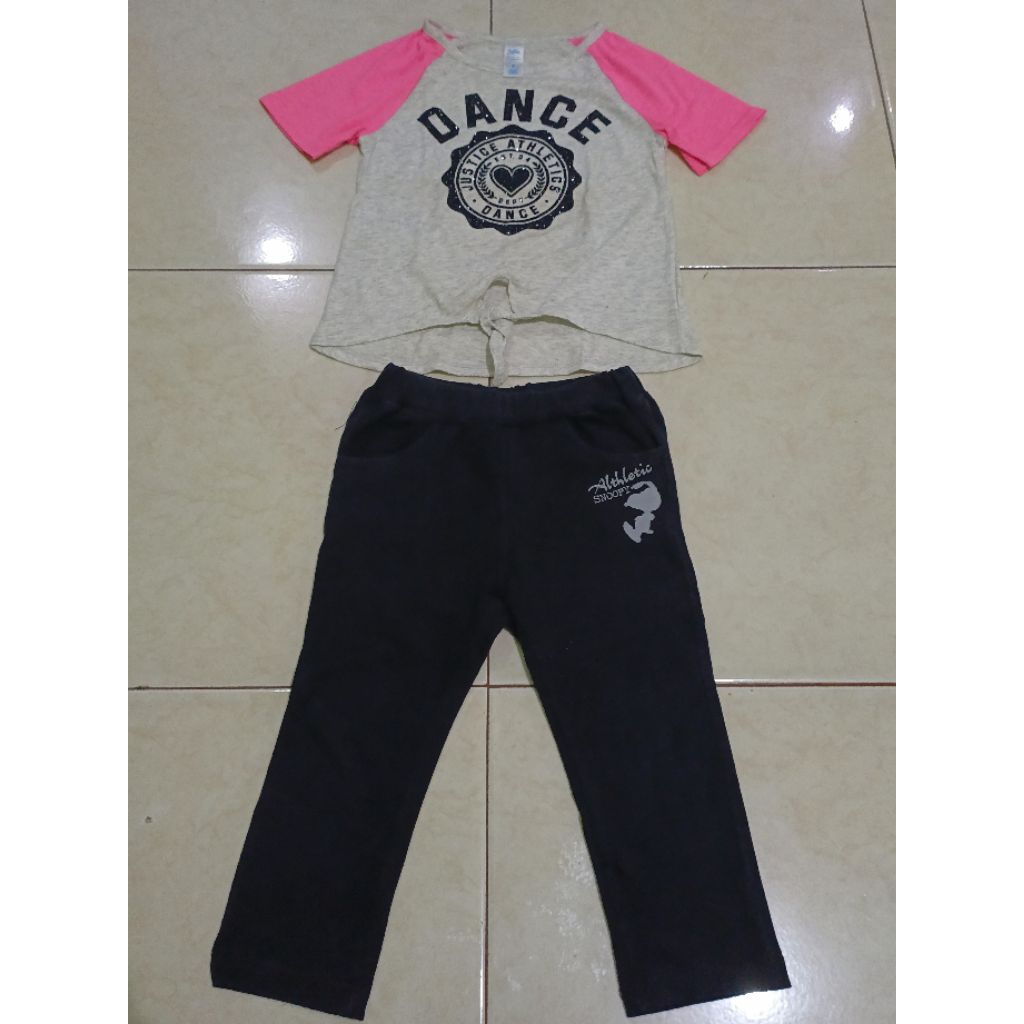 preloved baju setelan anak perempuan Justice