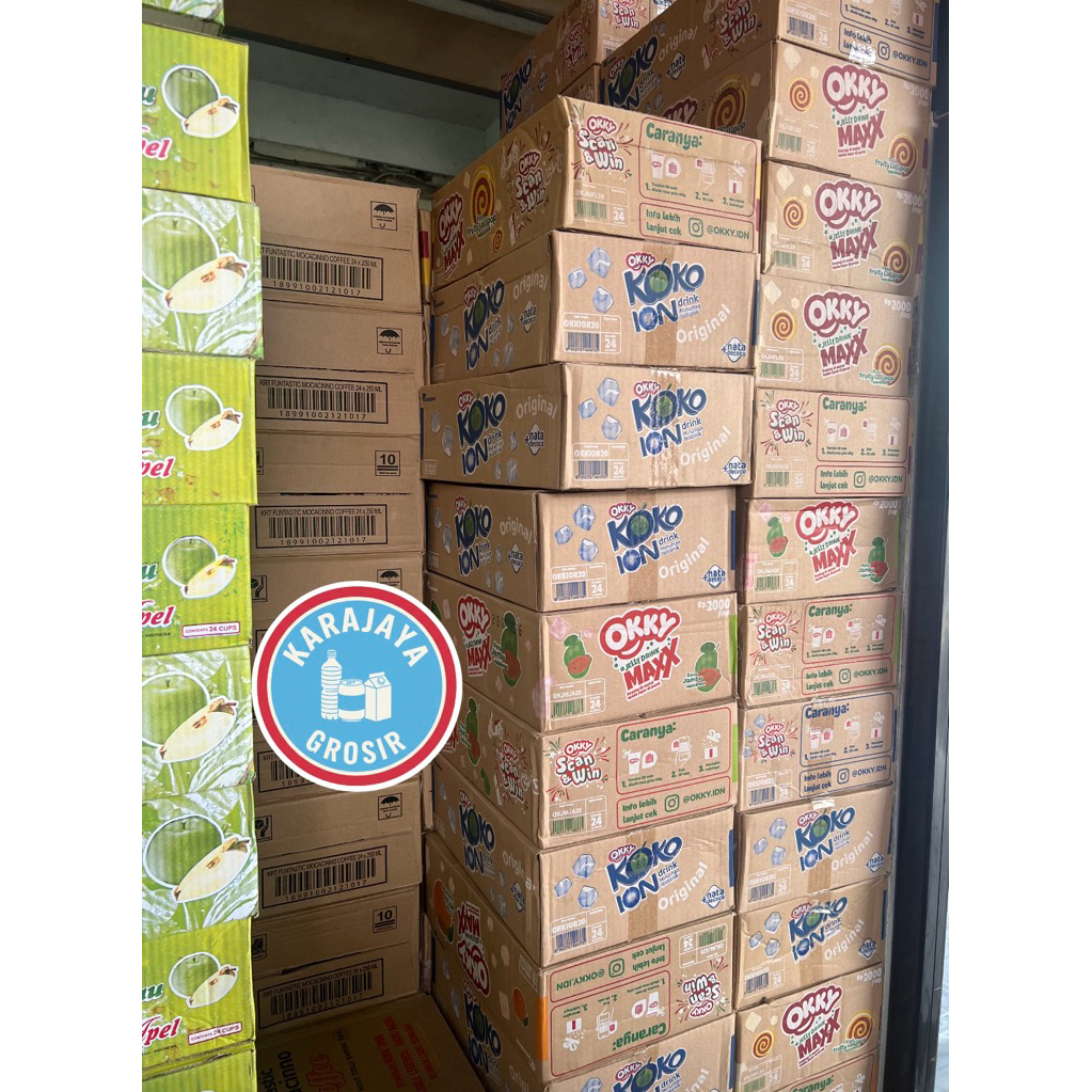 Okky Jelly Drink Big Maxx 220 ml x 24CUP