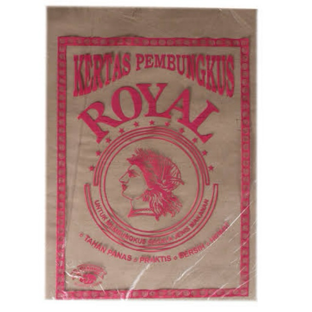 Kertas Nasi Royal Ungu isi 100 / Kertas Nasi Royal Pink isi 250