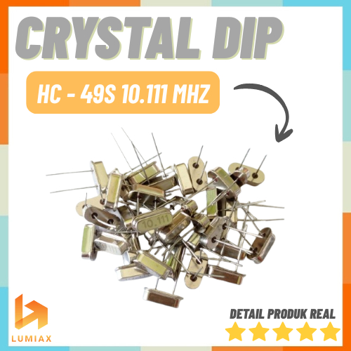 Crystal Dip 49S 10.111Mhz 10,111Mhz 10.111 Mhz 10,111 Mhz