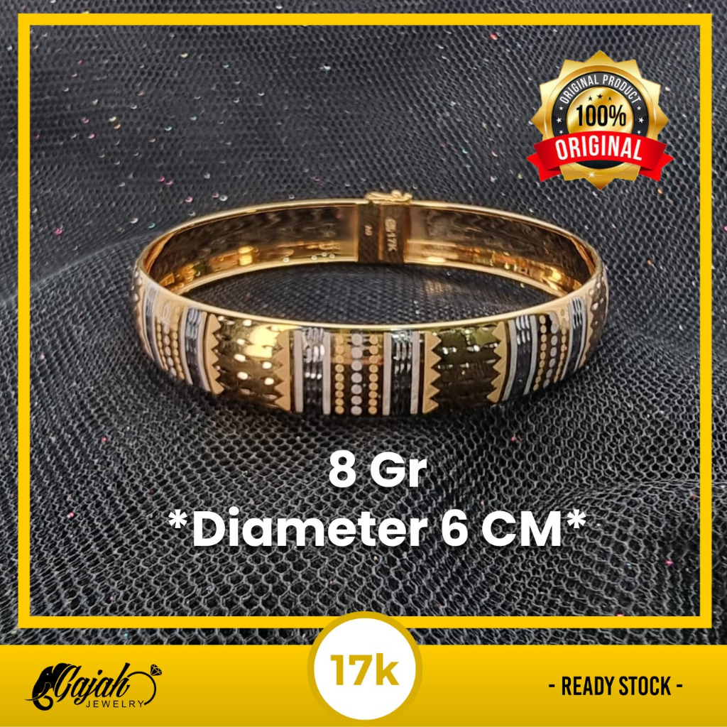 Gelang Emas 17K - Toko Emas Gajah - 8 Gram 5435