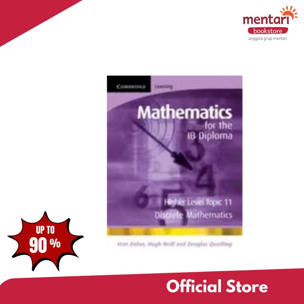 Mentari Bookstore EDISI LAMA - Mathematics for the IB Diploma Higher Level Discrete Mathematics