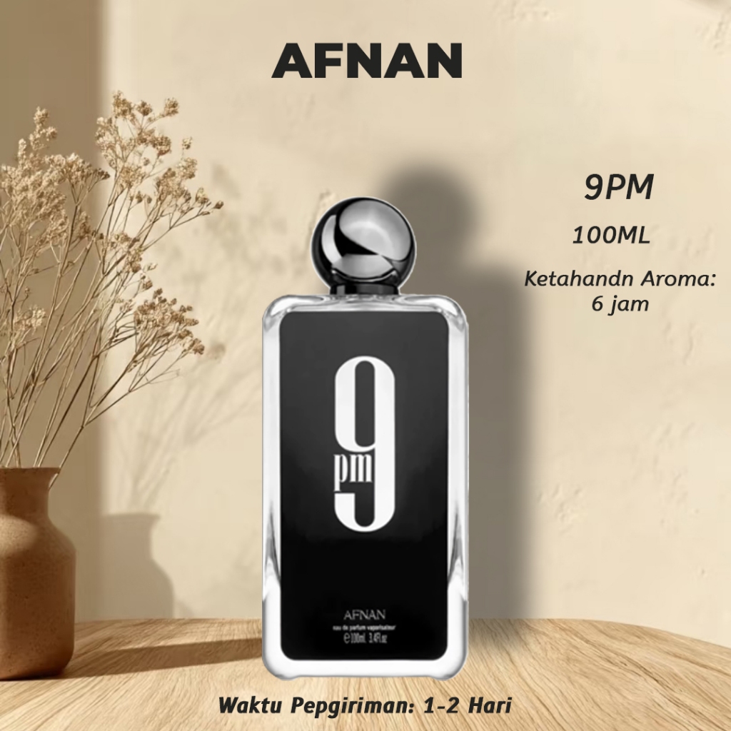 Afnan 9am Parfum/ Afnan 9 PM Unisex EDP 100ml/ 9am Afnan/ Afnan Parfum