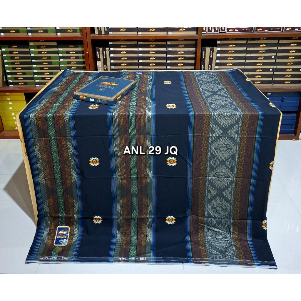 SARUNG ATLAS JACQUARD UNIVERSAL TERBARU FULL SONGKET TIMBUL