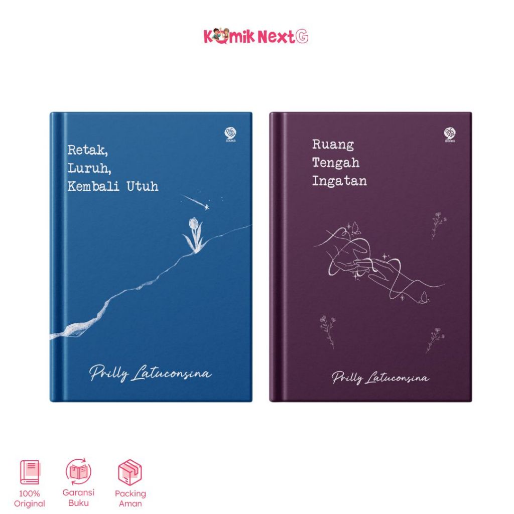 Buku Retak, Luruh, Kembali Utuh dan Ruang Tengah Ingatan -  Prilly Latuconsina