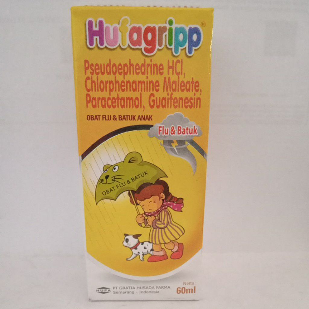 hufagrip flu dan batuk 60ml