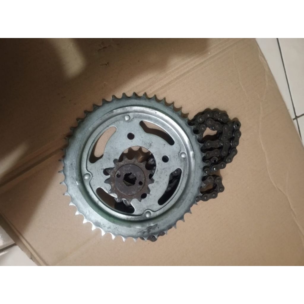 gear Gir set original DID Japang Honda Megapro old Mega pro New